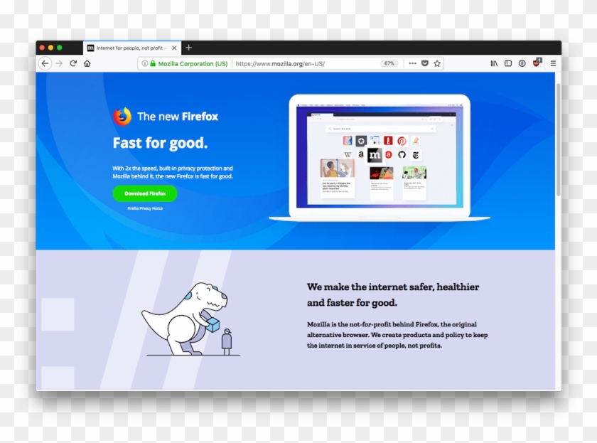 Firefox Quantum Has Just Been Released - Call To Action Esempi Clipart #2084630