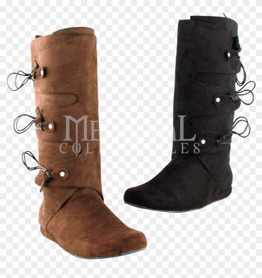 Medieval Villager Boots Clipart