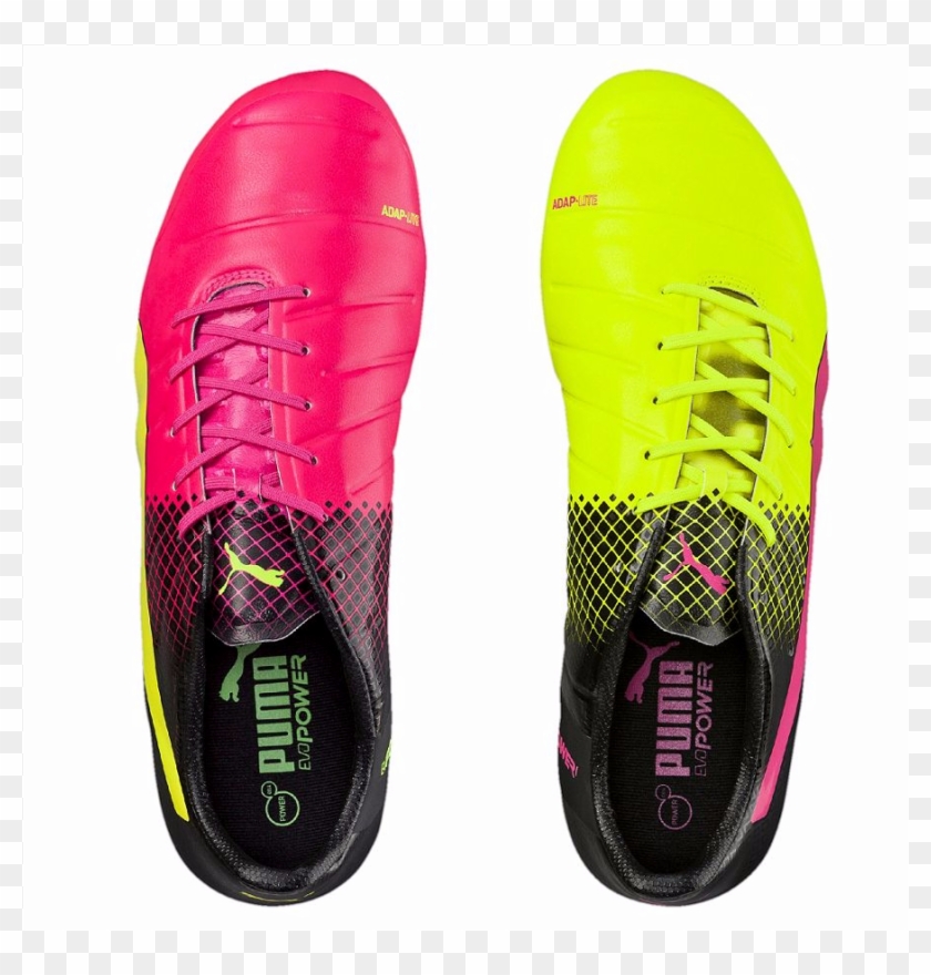 puma pink yellow