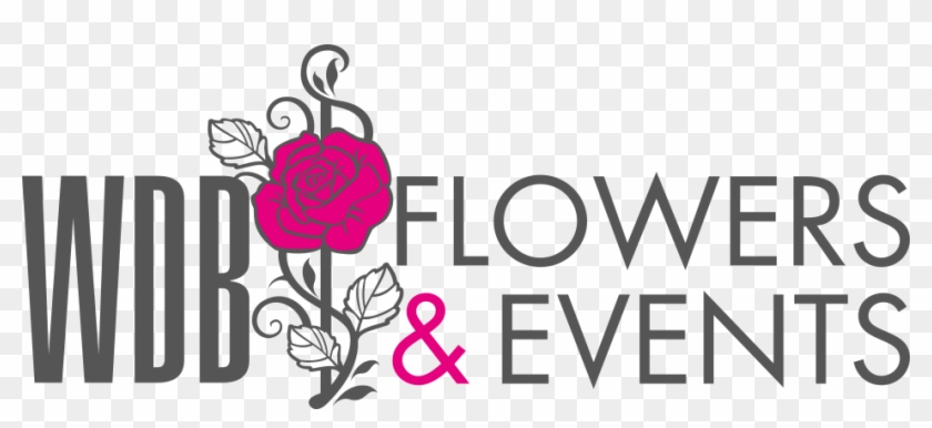 Wdb Flowers And Events - Graphic Design Clipart