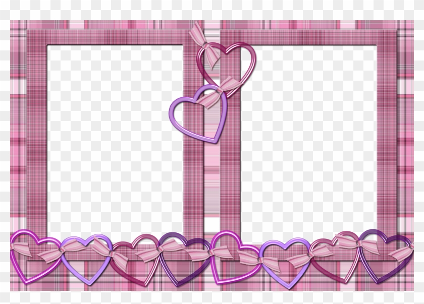 Love Photoshop Frames And Borders - Heart Transparent Frame Png Clipart #2086808