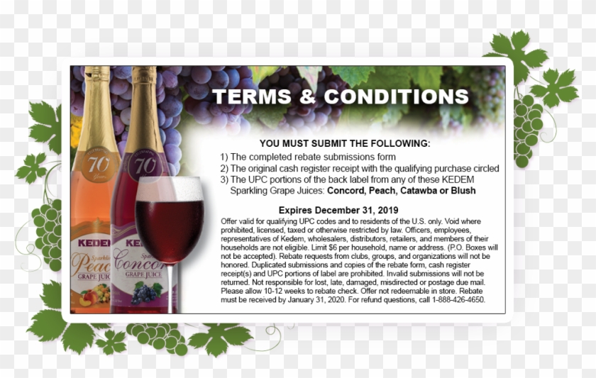 Copyright 2019 Kedem Food Products, Bayonne, Nj - Red Wine Clipart #2087079