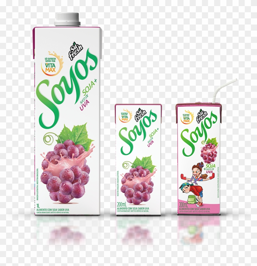 Soyos Grape - Bebida De Soja Soyos Clipart #2087429