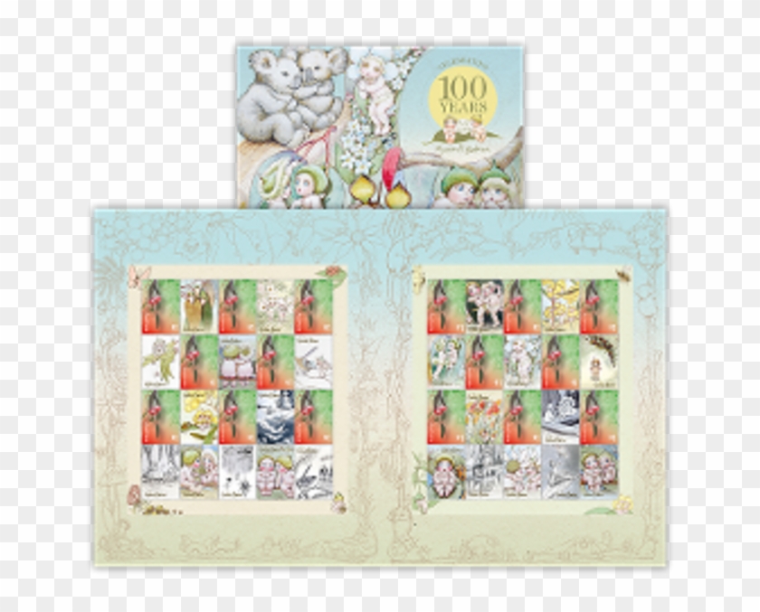 Which Leaves Me With Empty Presentation Packs - May Gibbs Stamps Clipart