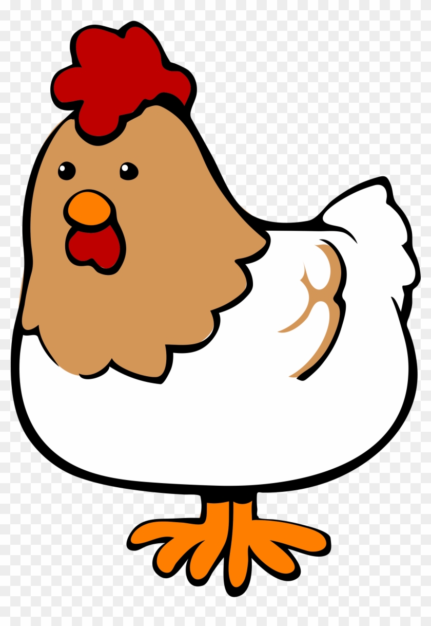 Hen Png Cartoon - Chicken Clipart Transparent Png