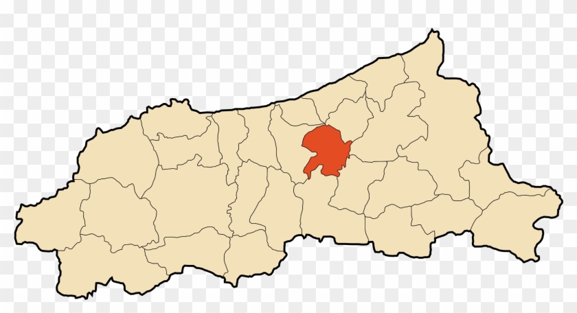 Dz 18 Bordj Thar - Map Clipart