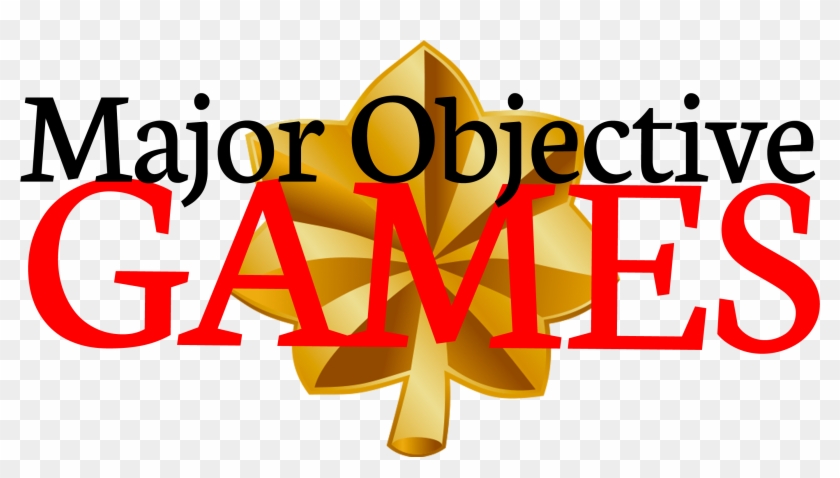 Major Objective Logo Trans - Army Major Insignia Clipart #2089212