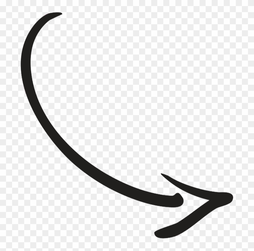 Fleche - Calligraphy Clipart