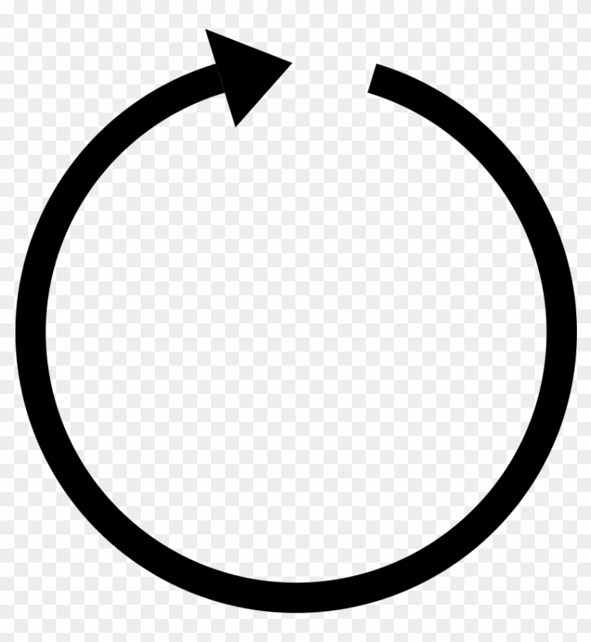 File - Repulsive Arrow - Svg - Circle Clipart