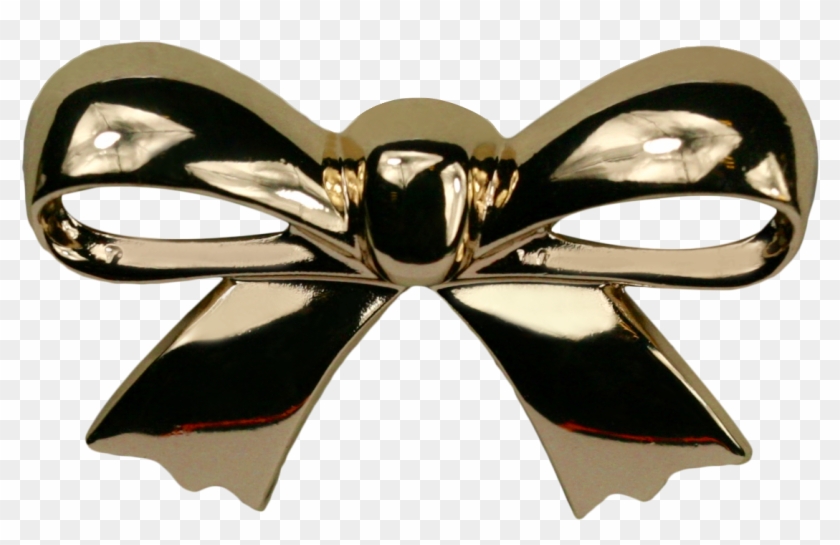 Gold Bow - Body Jewelry Clipart