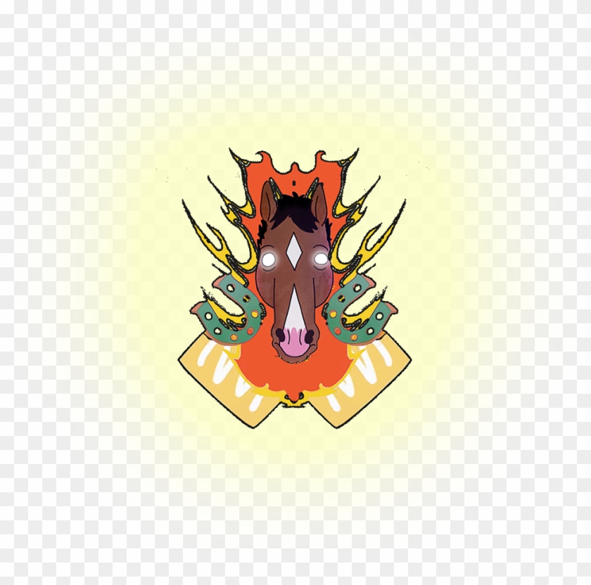 Trippy Bojack Horseman Clipart