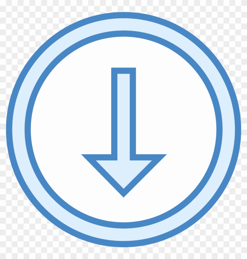 Flèche Bas Icon - Loteria De Risaralda Clipart #2089648