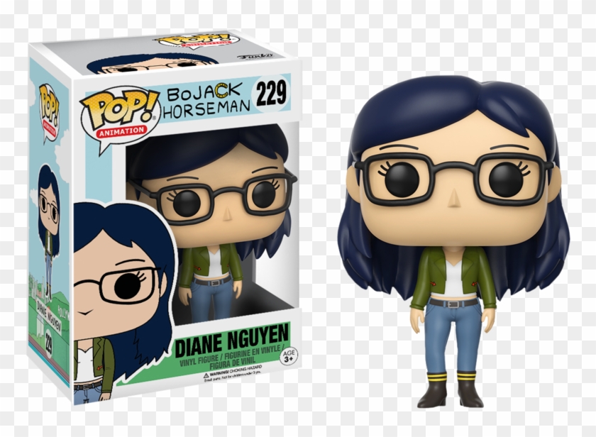 Diane Nguyen Pop Vinyl Figure - Funko Pop Bojack Horseman Clipart