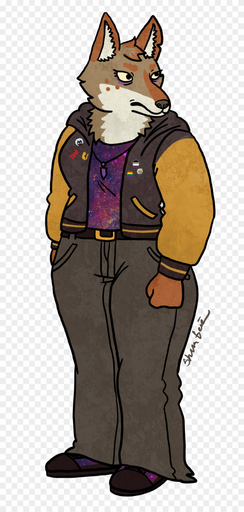 Fursona Style Exercise - Cartoon Clipart