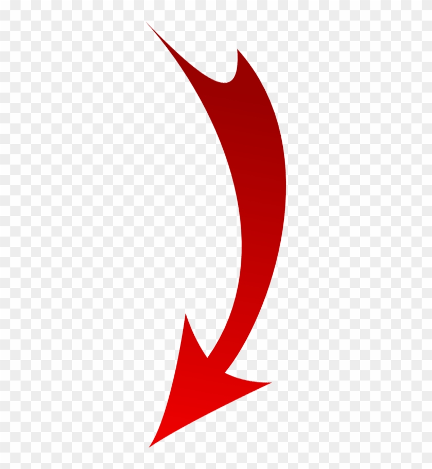 Son Nom, Et Ses Méthodes Révolutionnaires Et Uniques - Red Curve Arrow Png Clipart #2090444