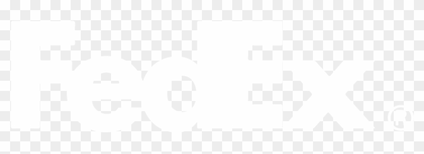 Fedex - Fedex Logo Png White Clipart #2090854