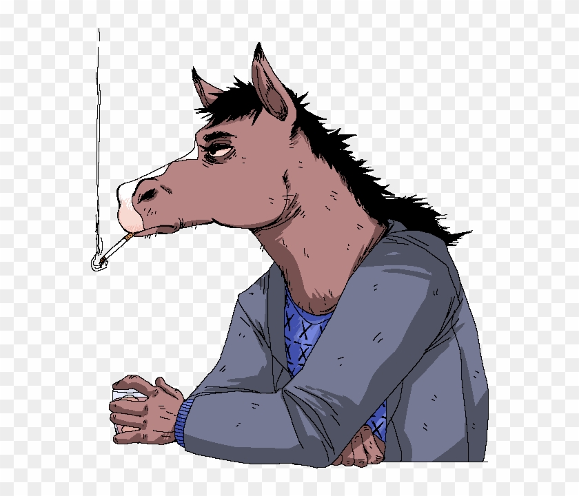 Bojack Horseman, Cartoon Fan, Tv Shows, Weird, Tv Series - Mane Clipart #2090936