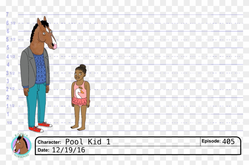 Bojack Horseman Model Sheet Clipart