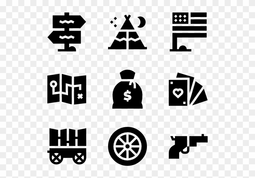 Wild West - Sale Vector Icon Clipart