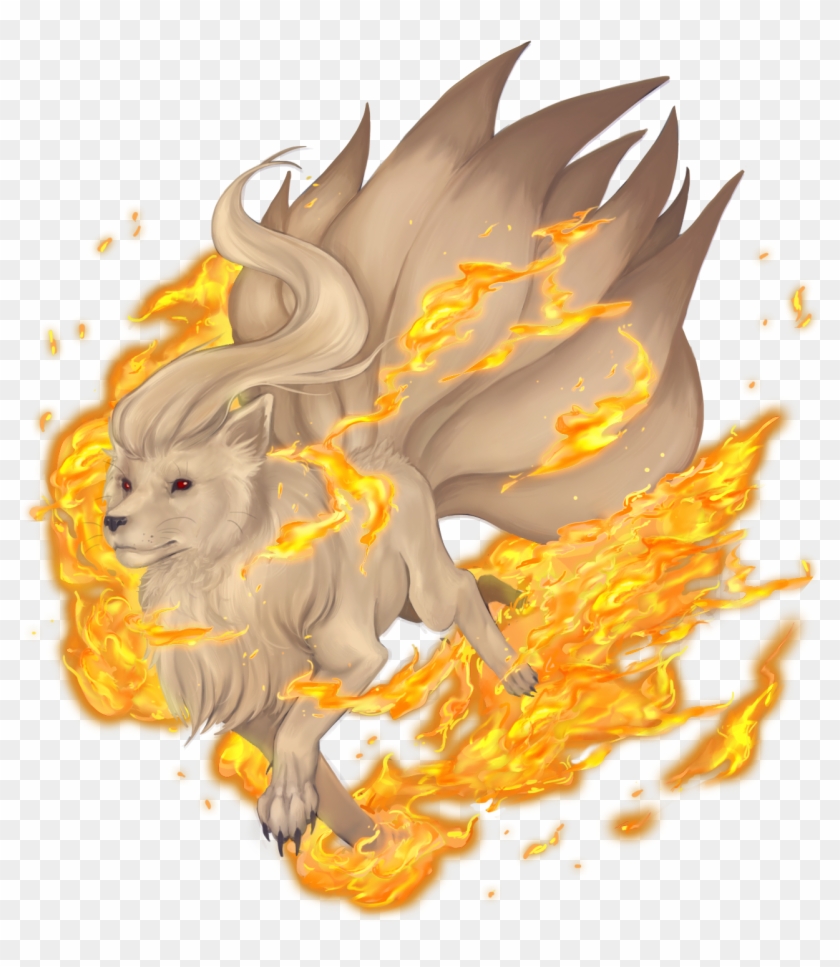 #038 Ninetales Used Fire Blitz And Will O Wisp Clipart #2091209