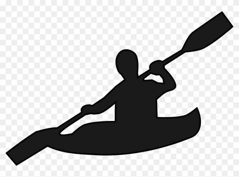 Canoe Clipart Free For Download - Kayaking Clipart - Png Download #2091348