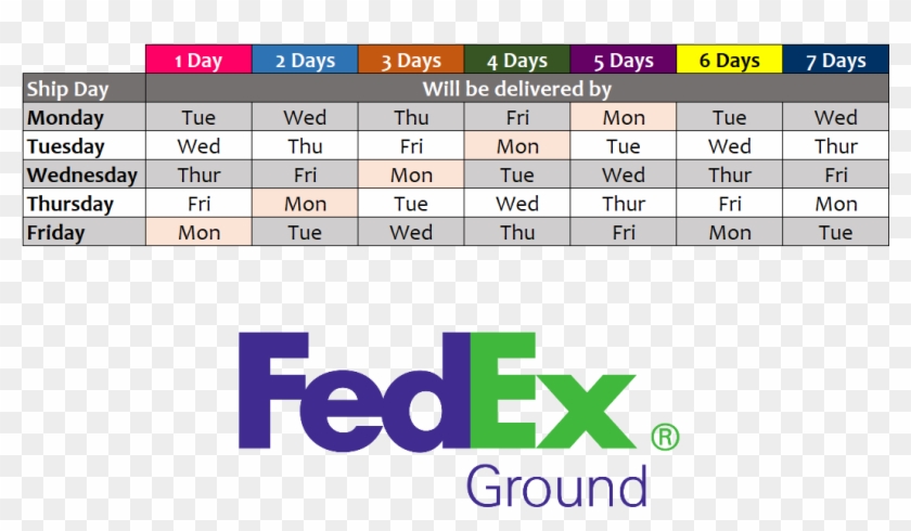 This Map Illustrates Service Schedules In Business - Fedex Clipart