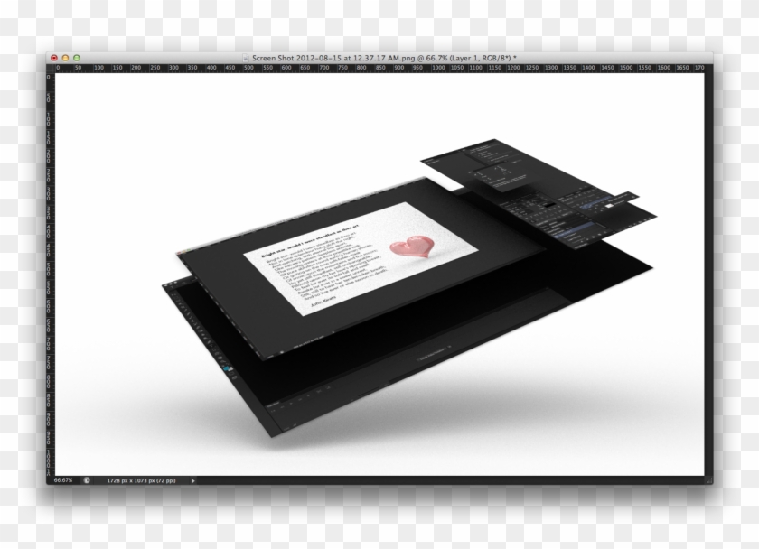 Download Hd Para Ti - Photoshop 3d Layer Effect Clipart