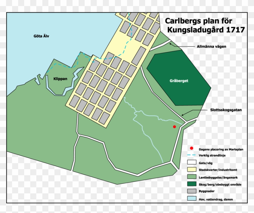 1717 Carlbergs Plan För Kungsladugård - Plan Clipart #2091914