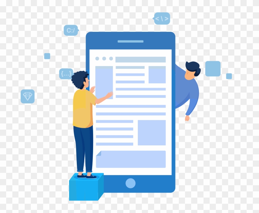 Mobile App Development Guide For Dummies - Mobile Application Clipart
