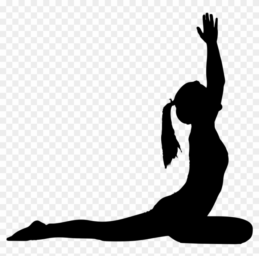 15 Yoga Clipart Png For Free Download On Mbtskoudsalg - Yoga Poses Silhouette Png Transparent Png #2093053