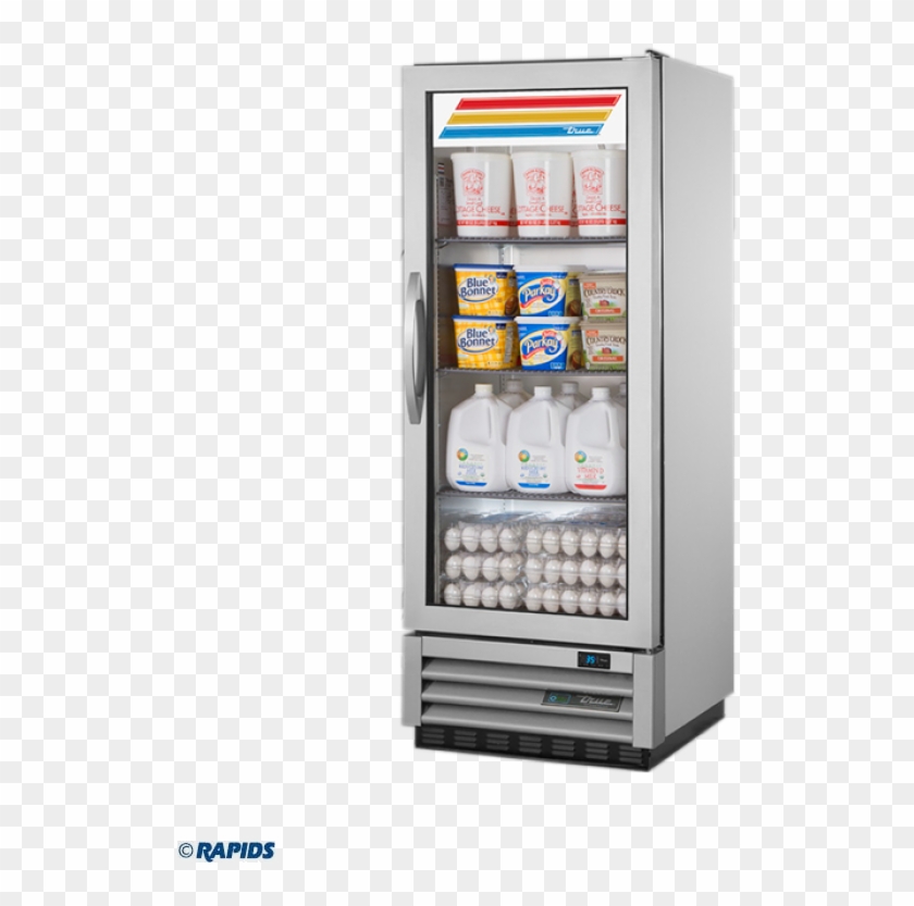 True T 12g Hc Fgd01 Single Glass Door Refrigerator - Refrigerator Clipart