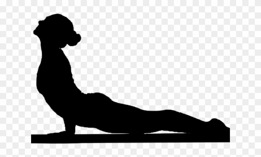 Yoga Clipart Transparent - Yoga Asanas Black And White - Png Download