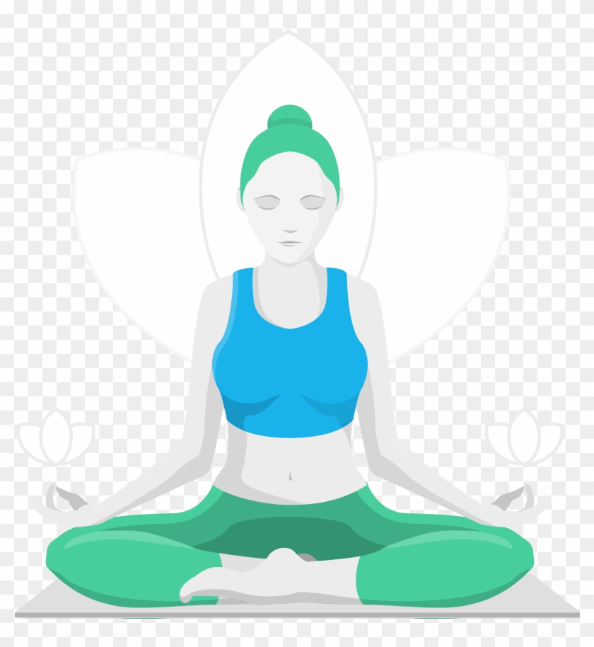 Clipart Library Library Just Breathe Wellness Take - Man Meditation Transparent - Png Download #2093747