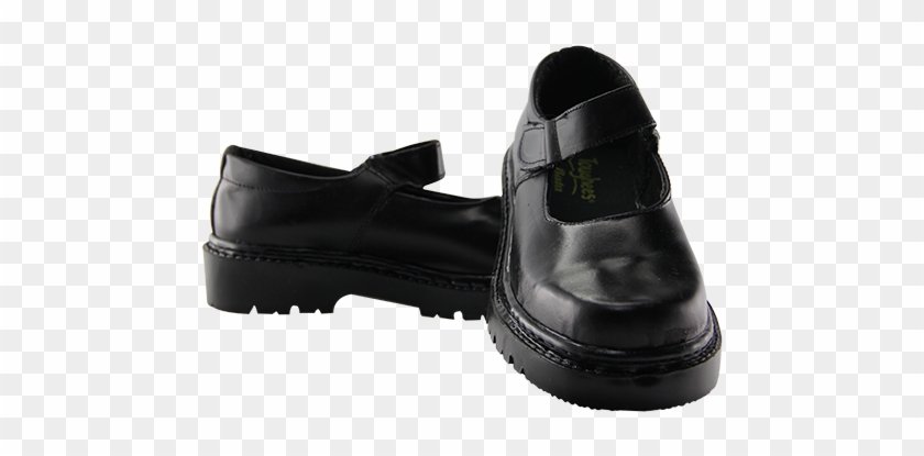 Toughees Girls School Shoes - Slip-on Shoe Clipart