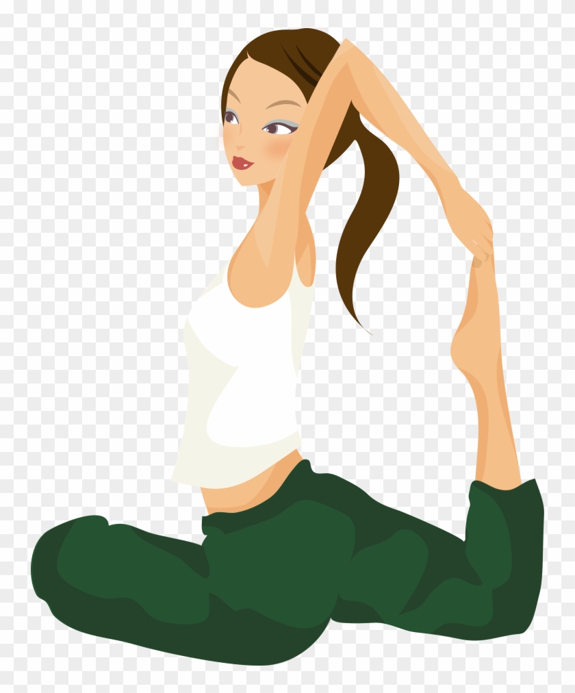 Yoga Png - Yoga Cartoon Clipart #2093874