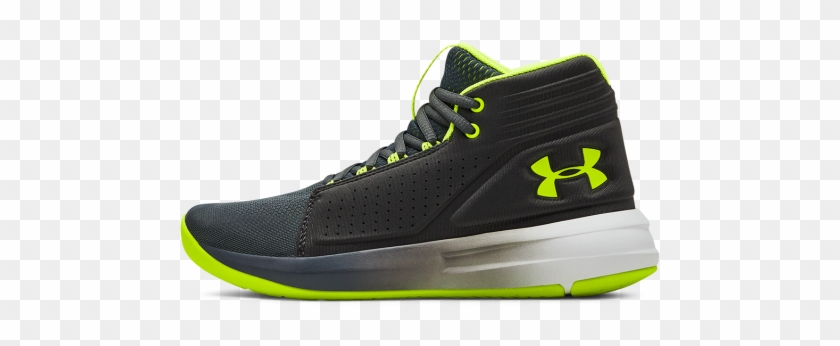 Boys' Grade School Ua Torch Mid Basketball Shoes - Sneakers Clipart