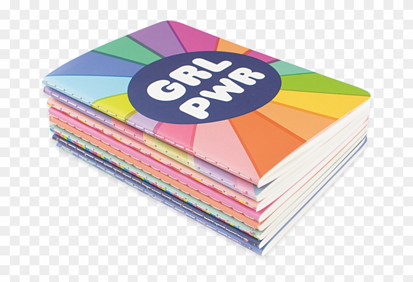 Books Piq Pocket Pals Journals Grl Pwr - Notebook Clipart