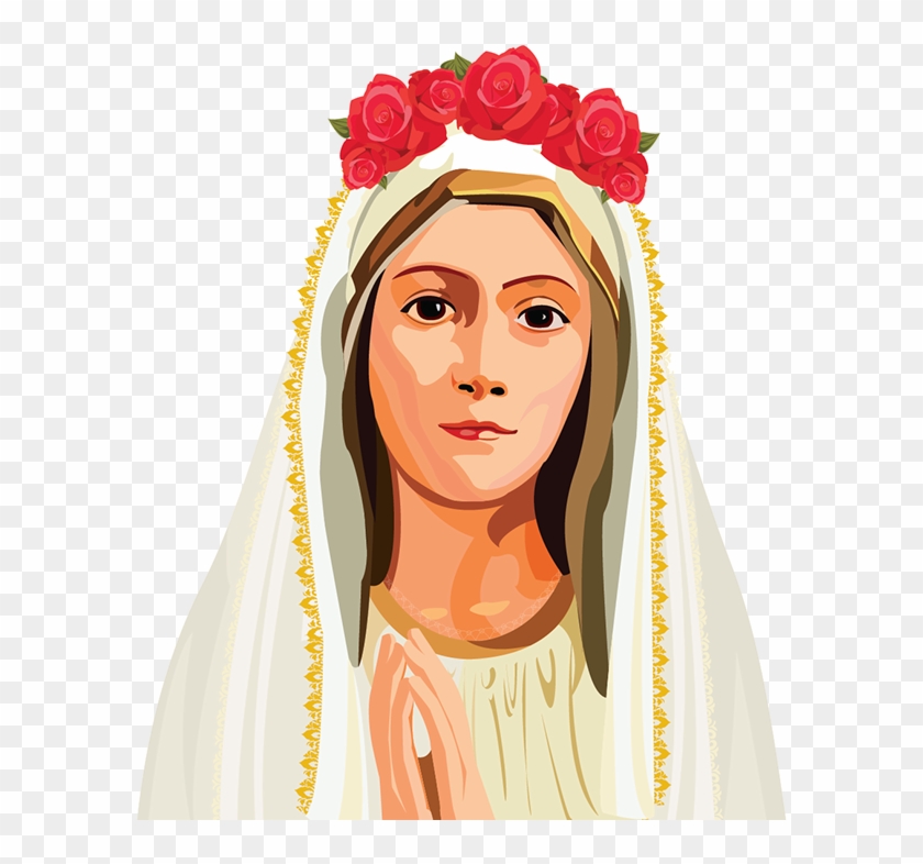 The More The Mary-er - Our Lady Of Fatima Png Clipart #2094469