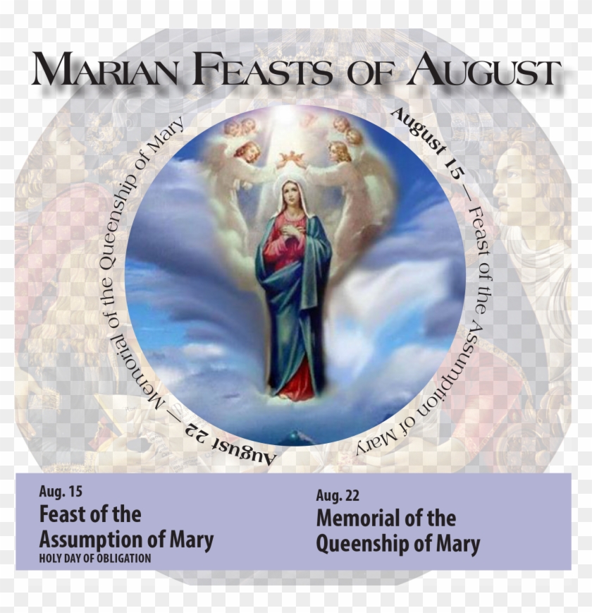 Marianaugust - Happy Feast Of Assumption Clipart #2094622