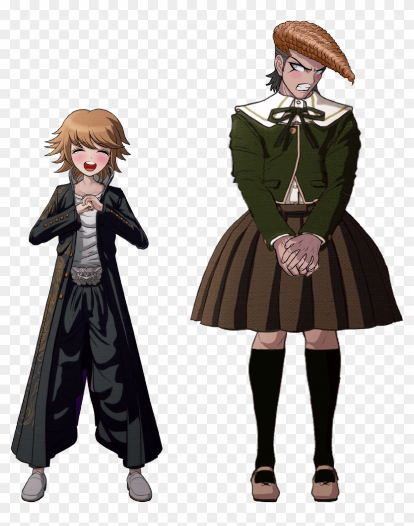 Chihiro And Mondo Swap Because I Was Inspired By U/brrtai - Danganronpa Chihiro X Mondo Clipart #2094717