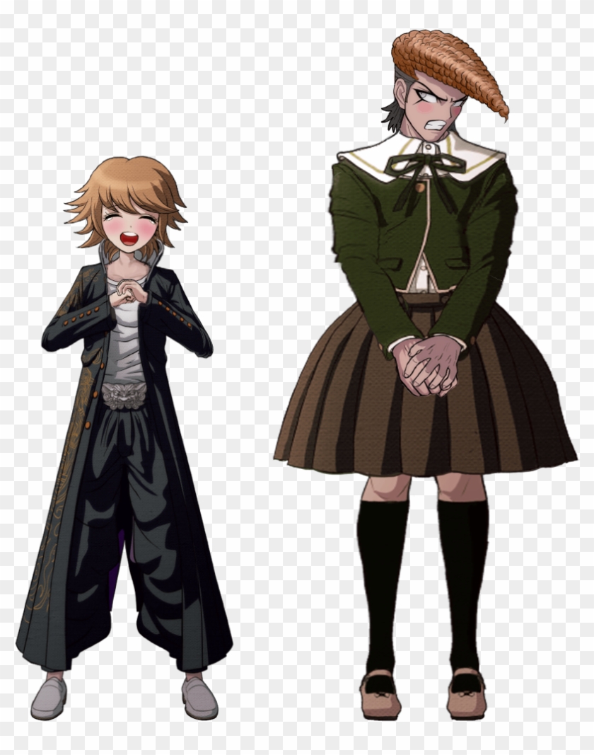 Chihiro And Mondo Swap Because I Was Inspired By U/brrtai - Danganronpa Chihiro X Mondo Clipart