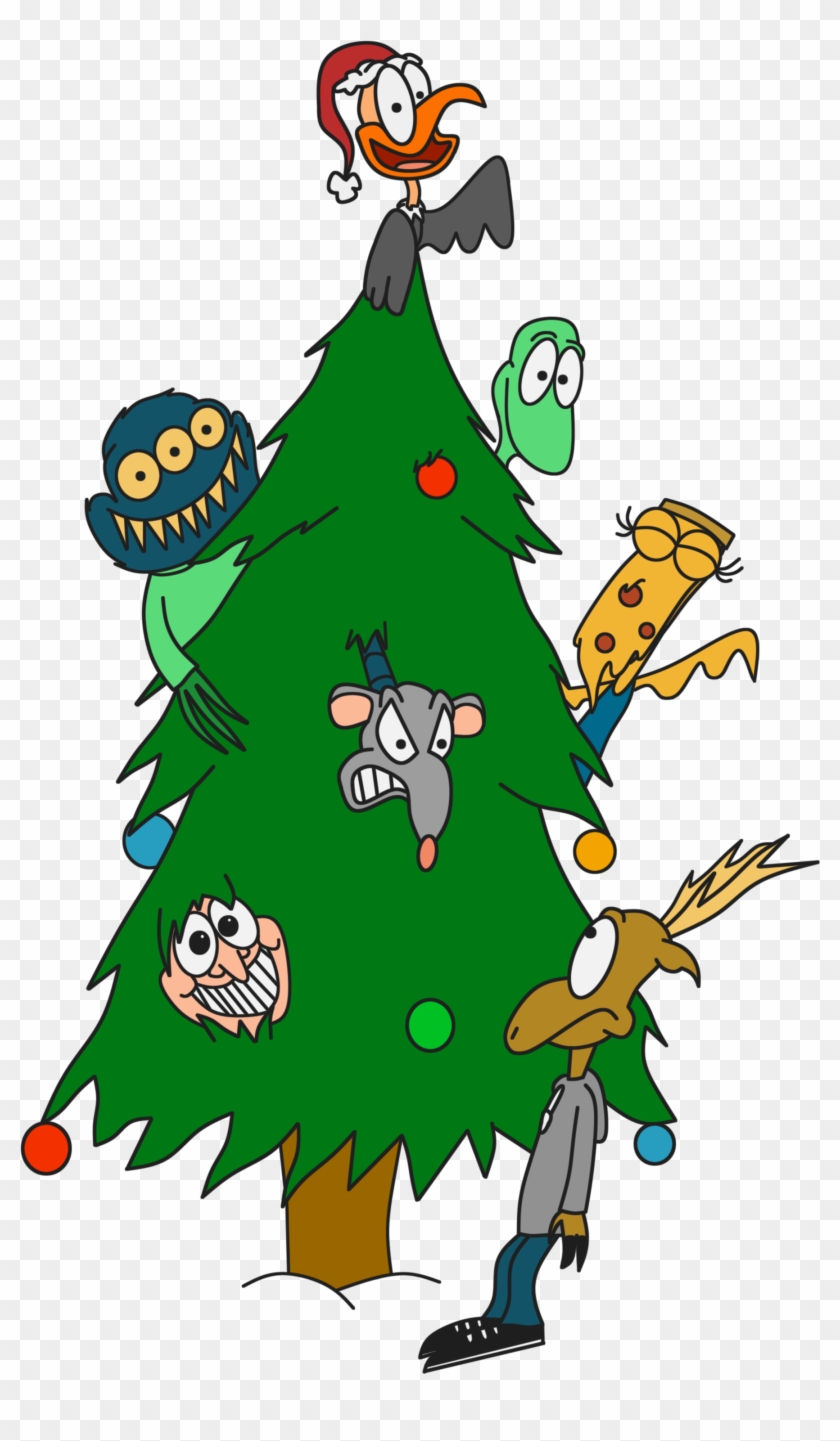 Xmastree - Cartoon Clipart #2094724