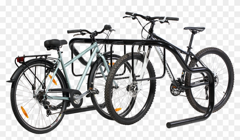 Bicycle Clipart Bike Rack - Hybrid Bicycle - Png Download #2094838