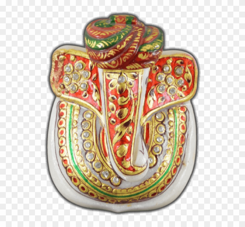 Tg-marble Modern Art Pagdi Ganesh - Emblem Clipart #2094932