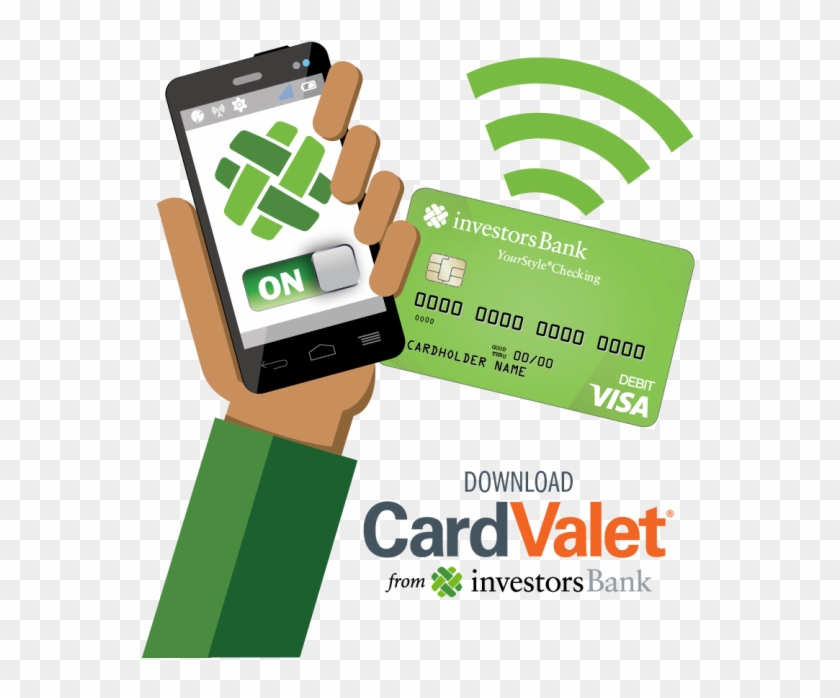 Cardvalet® Is A Mobile Application That Can Help Reduce - Investors Bank Business Debit Card Clipart #2095030