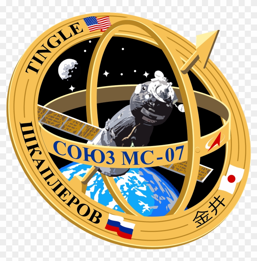 Soyuz Ms 07 Mission Patch - Emblem Clipart