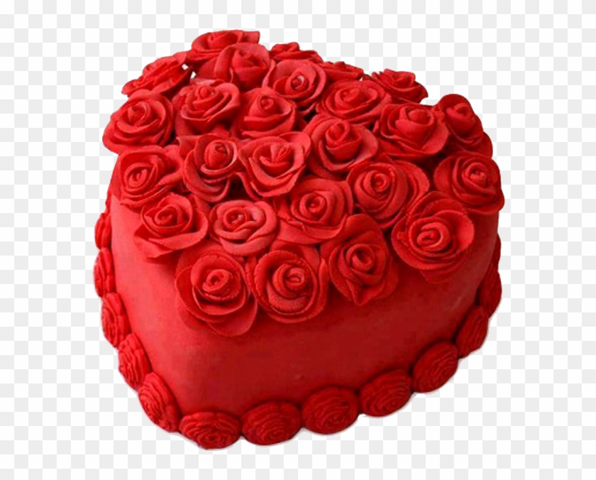 Strawberry Cake Heart Shape Clipart #2096112