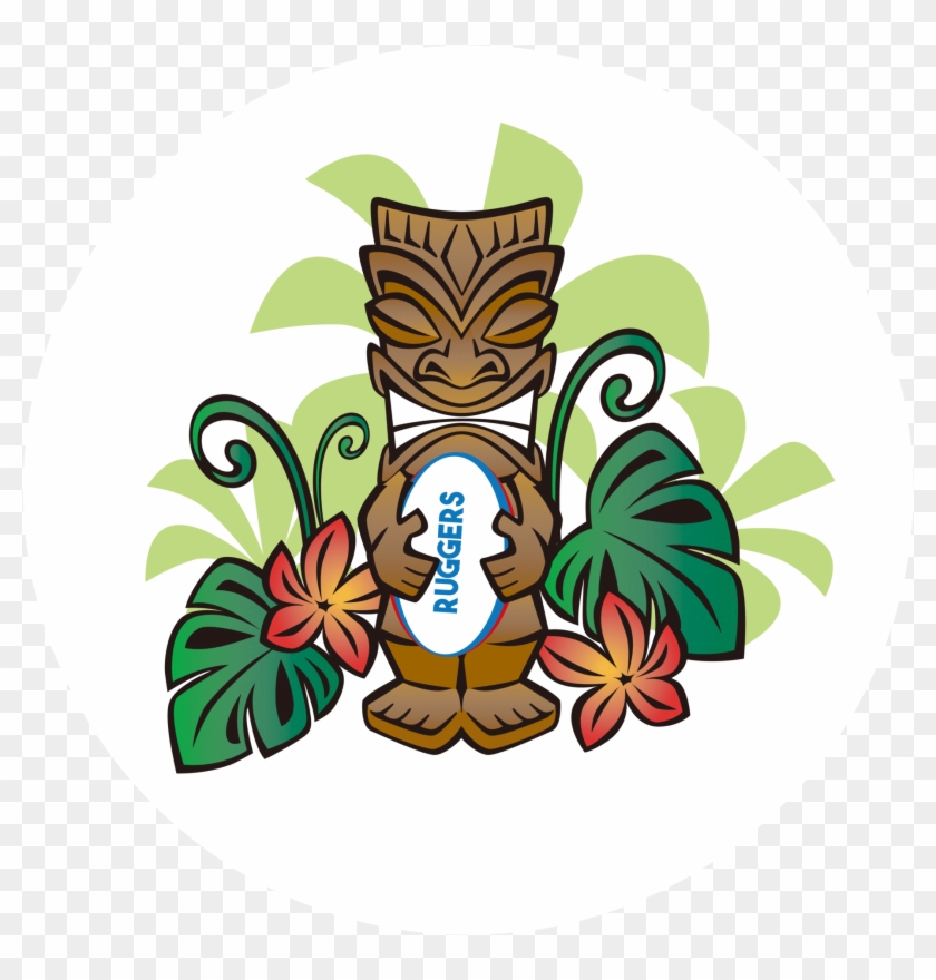 Rugby God Phone/grip Stand - Tiki Clip Art - Png Download #2096174