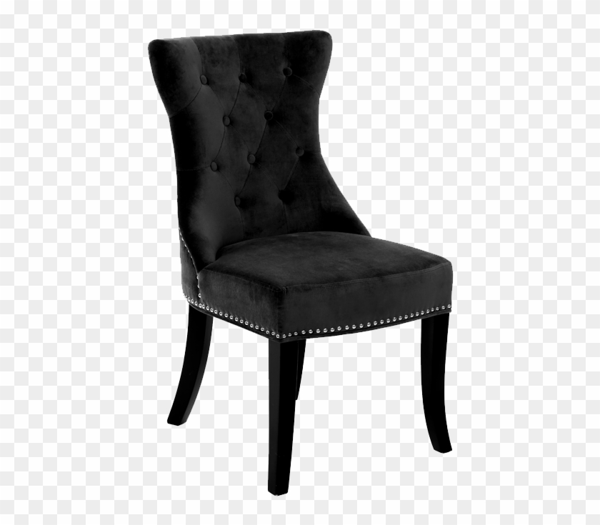 Regent Park Dining Chair - Бархатный Стул Clipart