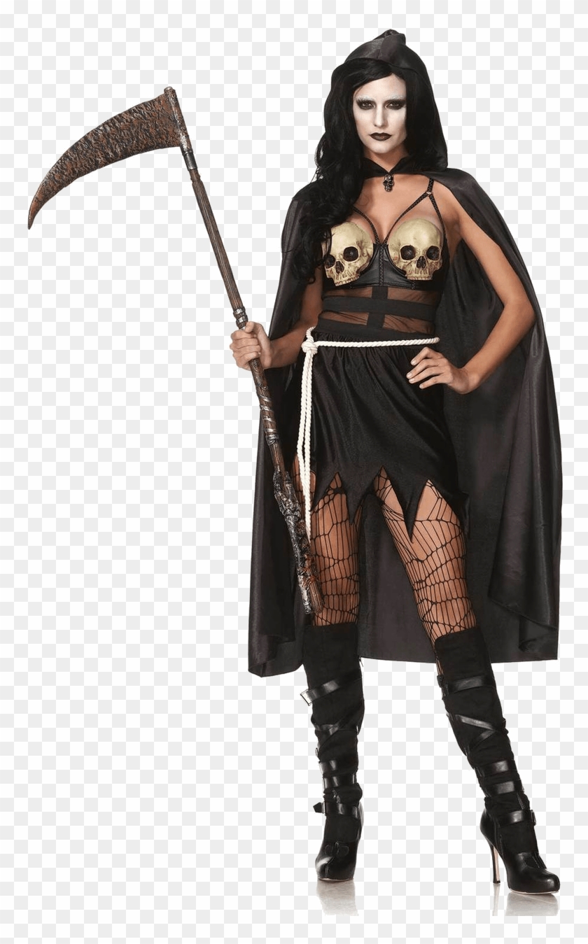 Halloween Costume Png File Download Free - Sexy Grim Reaper Costume Clipart